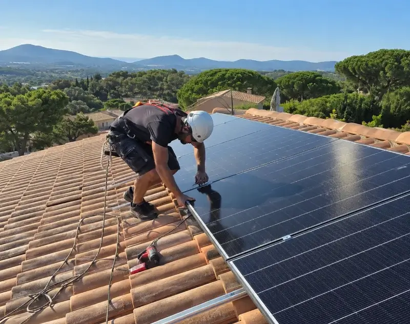 Installateur panneaux solaires Maussane-les-Alpilles — pose photovoltaïque sur toiture